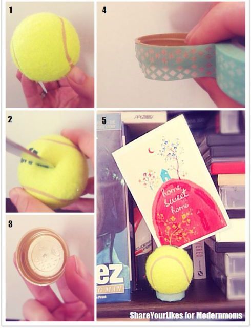 diy_steps_tennis-ball-photo-frame