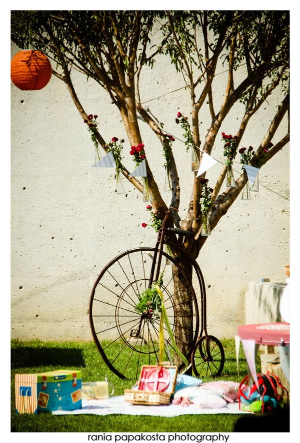 pic nic vintage βάφτιση_γωνιά πικνικ