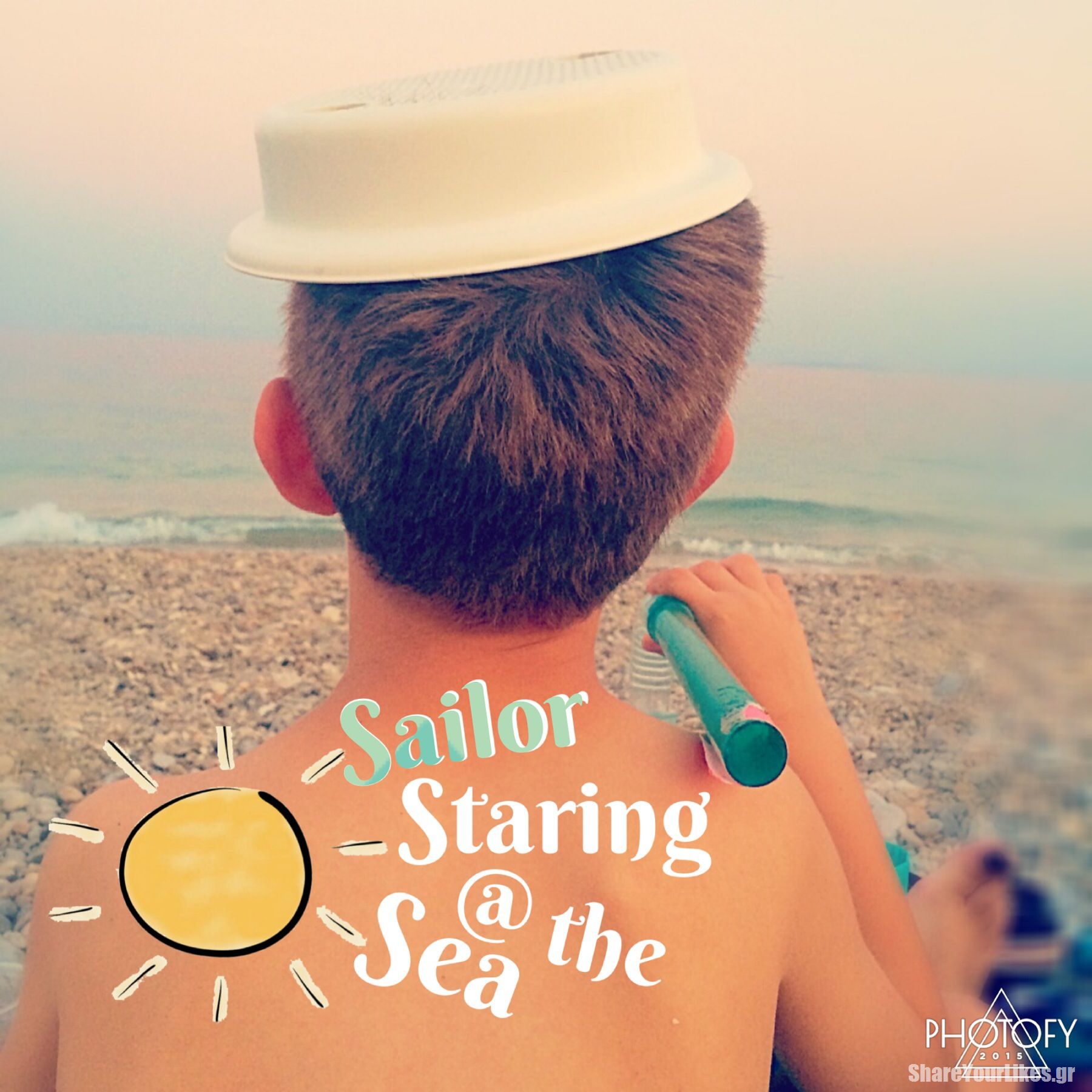sailor staring at the sea
