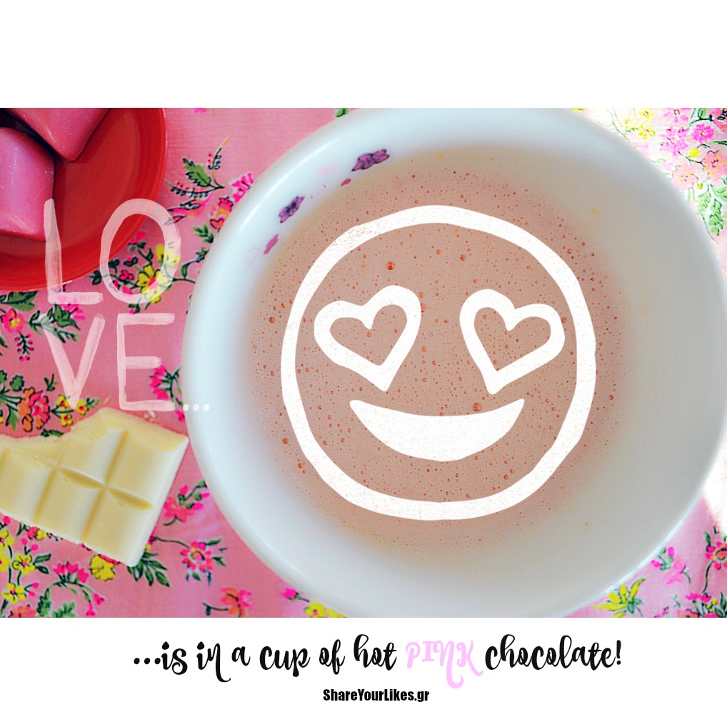 Pink hot chocolate_SYL